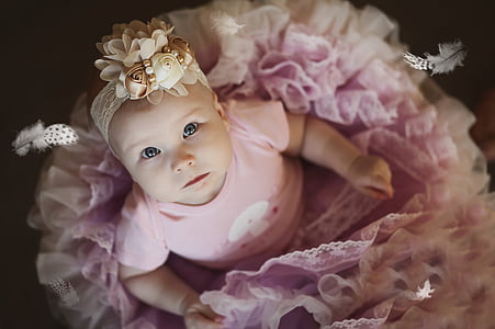 baby in pink tutu dress thumbnail