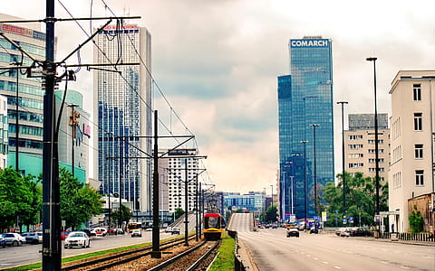 High Rise Buildings Under Gray Cloudy Sky thumbnail