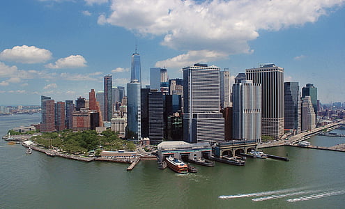 aerial photo of New York city at daytime thumbnail
