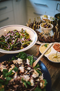 Table with Lebanese Food thumbnail