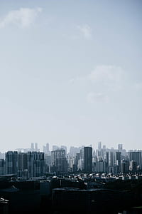 panoramic photography of city skyline thumbnail