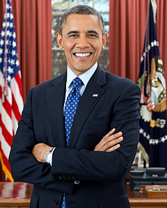Barack Obama Portrait Photo thumbnail