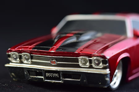 Red Chevrolet Chevelle Die-cast Model thumbnail