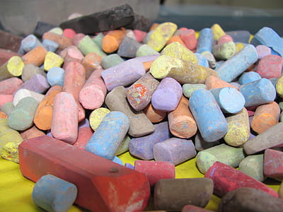 assorted-color chalk lot thumbnail