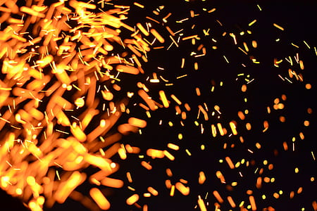 close-up photography of flames thumbnail