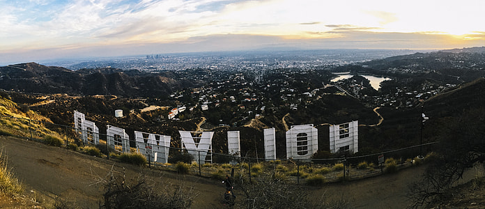 aerial photography of california thumbnail