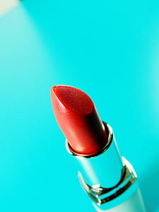close-up photo of red lipstick thumbnail