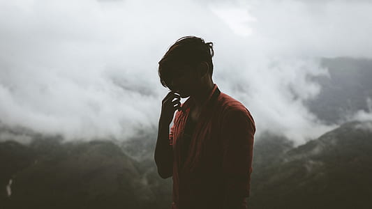 man on mountain with fog thumbnail
