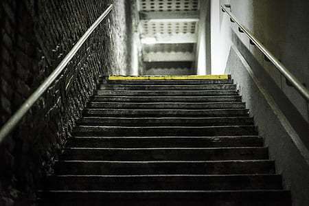 low-angle photography of stairway thumbnail
