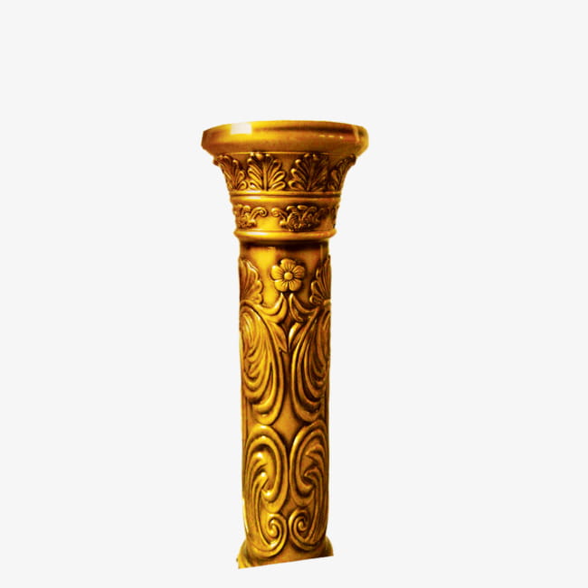 Golden Pillars Png Clipart Free Cliparts Uihere