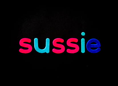 Black Background With Sussie Text Overlay thumbnail
