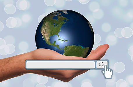 person holding earth thumbnail