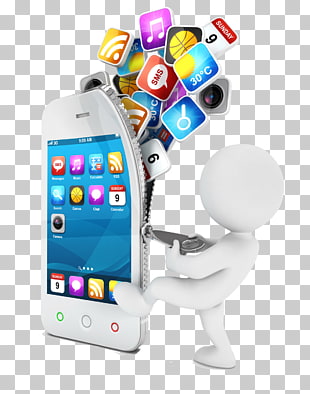 Mobile app development Application software iOS Android, Creative mobile phone model, phone illustration PNG clipart