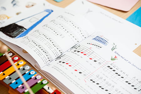 opened music book thumbnail