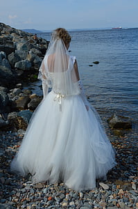 woman in white wedding dress thumbnail