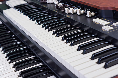black and brown organ piano thumbnail