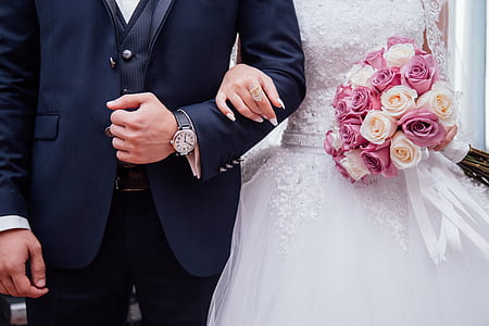 wedding of couple thumbnail