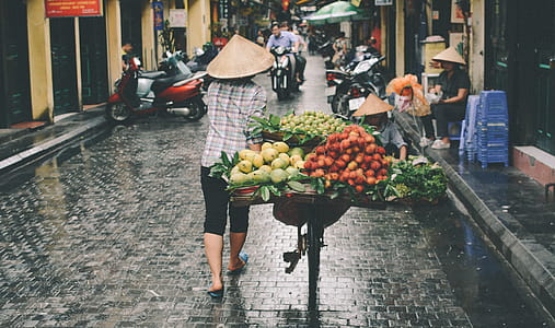 Person Walking on Market thumbnail