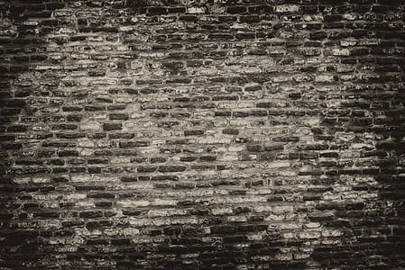 Grayscale Photo of Brickwall thumbnail