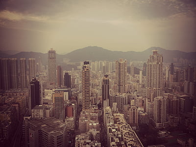 architectural photography of city thumbnail