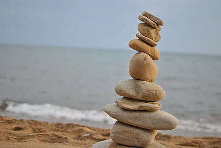 rock balance on shore thumbnail
