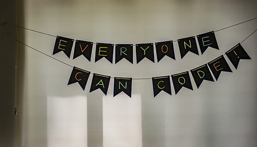 Everyone Can Code! banners inside the room thumbnail
