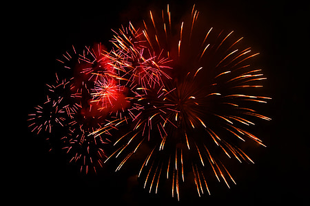 photo of red fireworks thumbnail