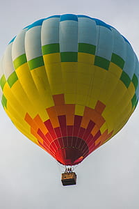 multicolored hot air balloon thumbnail