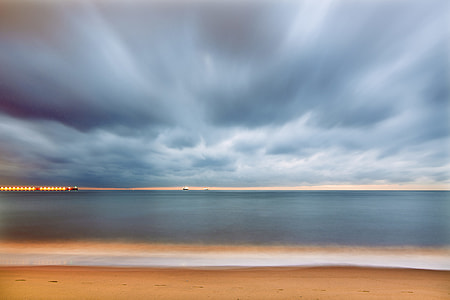 photo of waves on beach shore thumbnail