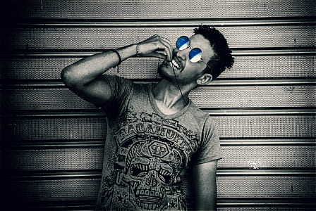 black-and-white, fashion, man, person thumbnail