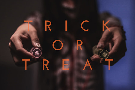Trick Or Treat text thumbnail
