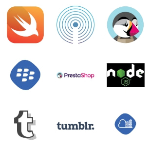 Logos svg vector icon sets