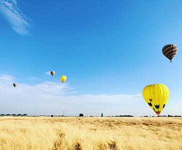 assorted hot air balloon in flight thumbnail