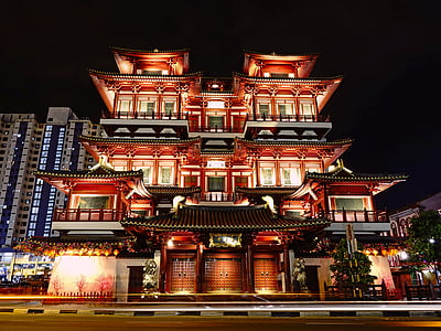 lighted red pagoda thumbnail