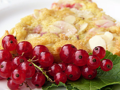 close-up photo of red berries with fried food thumbnail