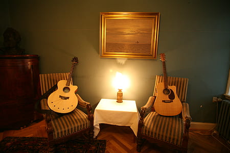 light, painting, house, table thumbnail