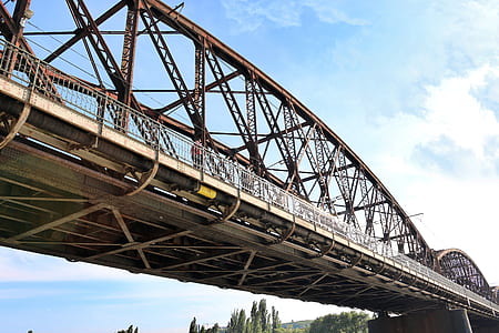 bridge, railways, czech republic, iron thumbnail