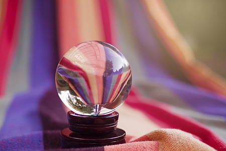 clear glass water globe closeup photography thumbnail