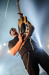 man, person, lights, music thumbnail