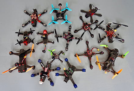 assorted-color quadcopter lot thumbnail
