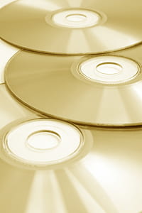 close-up photography of disc thumbnail