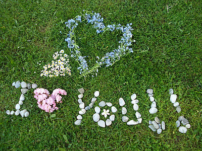 blue flowers wreath thumbnail