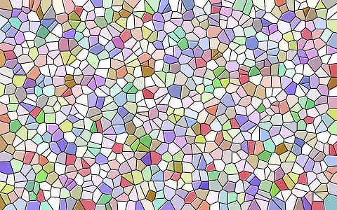 multicolored stained glass surface thumbnail