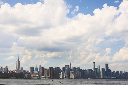 panoramic photo of buildings near body of water thumbnail