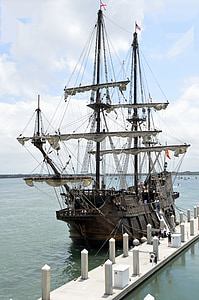 Black Pearl near dock thumbnail
