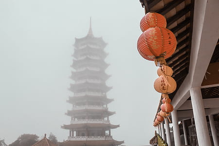 pagoda temple during daytime thumbnail