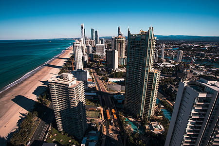 aerial photograph of city thumbnail