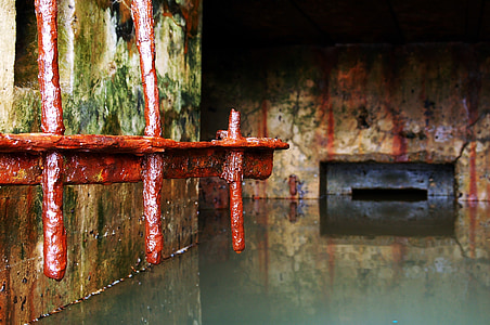 water inside concrete building thumbnail