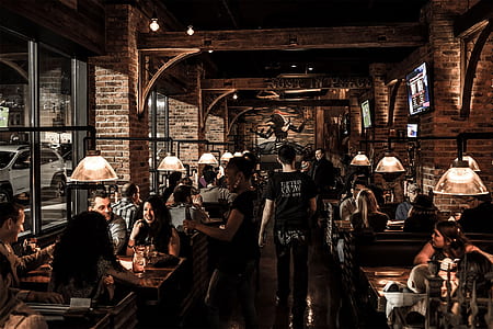 people eating inside a restaurant thumbnail