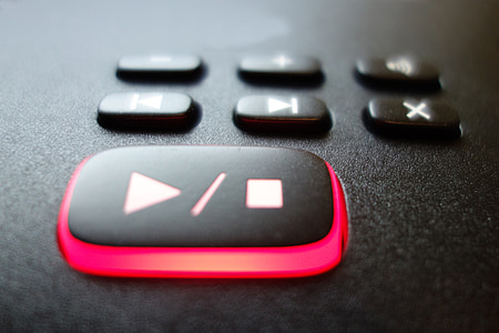 black play button thumbnail